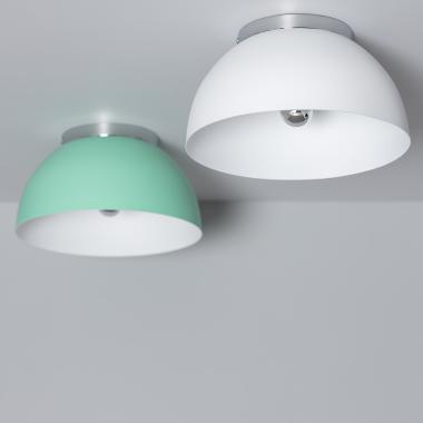 Bosco Silver Aluminium Ceiling Lamp Ø305