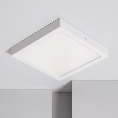 LED-Deckenleuchte 18W Eckig Superslim (CRI90) Microprismatisch Wählbar CCT (UGR17) 205x205 mm