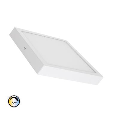 LED-Deckenleuchte 18W Eckig Superslim Wählbar CCT 205x205 mm