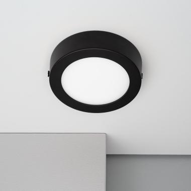 Plafondlamp LED 6W Rond Aluminium Slim Ø110 mm CCT Selecteerbaar Galán SwitchDimm