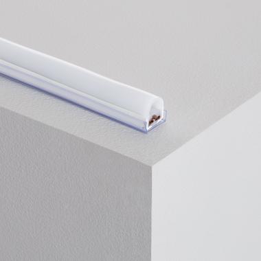 PVC-profiel 1m voor neon-LED 7,5 W/m Dimbaar 220V AC 100 LED/m Halfrond 180º één kleur IP67 Op maat Gesneden om de 100 cm