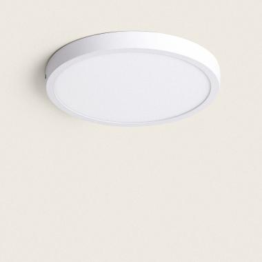 Plafoniera LED 30W Circolare Superslim CCT Selezionabile Ø400 mm