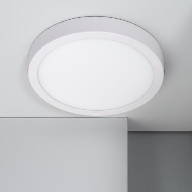 Plafondlamp LED 18W Rond Aluminium Ø210 mm Slim CCT Selecteerbaar Galán Switch Dimm