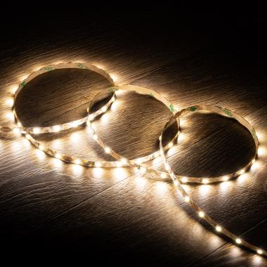 5m 12V DC Zig Zag LED Strip 60LED/m 6mm Wide Cut at Every 5cm IP20