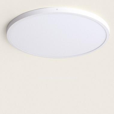 Plafonnier LED Rond 48W Extra-Plat CCT Sélectionnable Ø600 mm