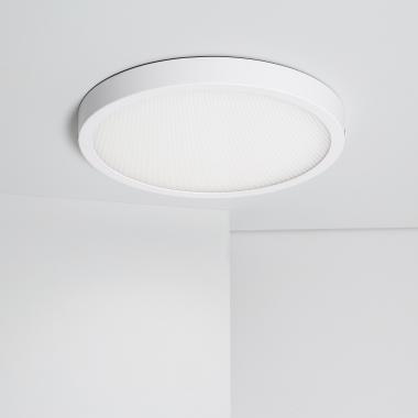 Plafoniera LED 24W Circolare Superslim (CRI90) Microprismatica CCT Selezionabile (UGR17) Ø280 mm