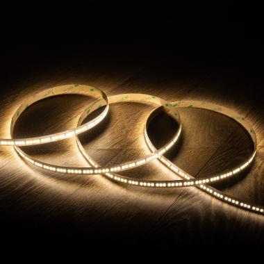 LED Strip 24V DC SMD2835 238LED/m 5m IP20 High Lumen 4000lm/m Breedte 10mm in te korten om de  3cm