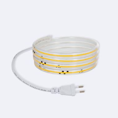 Taśma LED Ściemnialna 220V COB Samoregulująca 320 LED/m 720lm/m Szerokość 12 mm IP65 Cięcie co 50 cm na Wymiar