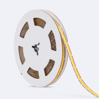 5m 12V DC COB LED Strip 500LED/m 8mm Wide Free Cut IP20