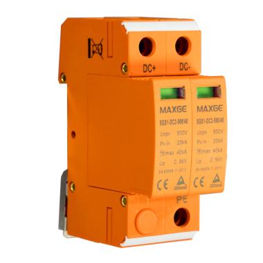 Parafoudre MAXGE  2P-Clase II-40kA-20kA--3,8kV CC