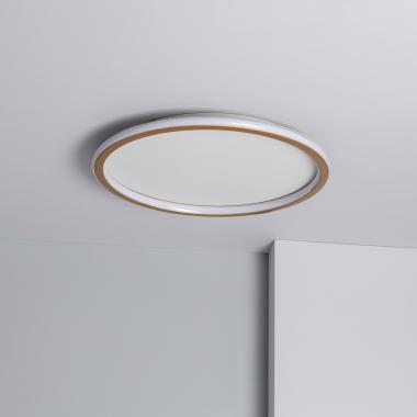 Round 36W Allharo CCT Selectable Metal LED Ceiling Light Ø500 mm