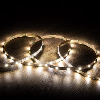 5m 12V DC 30LED/m LED Strip 10mm Wide IP20