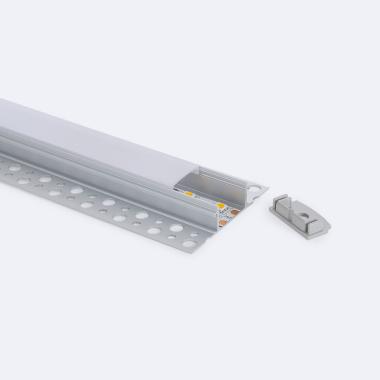 Profil Aluminiowy Integracja Tynk/Pladur do Taśm LED hasta 20 mm