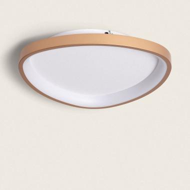 Plafonnier LED Oval 20W Métal Ø420 mm CCT Sélectionnable Owen