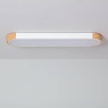 Plafon LED 18W Drewaniano-Metalowy 140x650 mm CCT do Wyboru Dari Lang