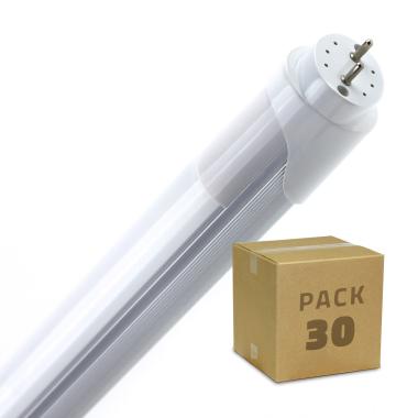 Pack 30 Tubi LED T8 G13 60 cm 9W 120lm/W Connessione Unilaterale Alluminio Bianco Naturale