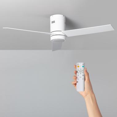 Tydir Silent Ceiling Fan with DC Motor in White 132cm