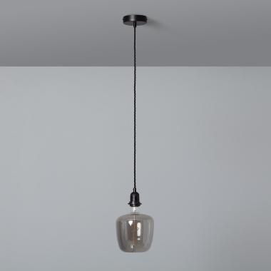 Textiel Kabel Gevlochten voor Hanglamp met Fitting Zwart