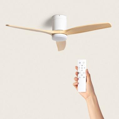 Ventilatore da Soffitto Silenzioso Angistri Bianco 132cm Motore DC