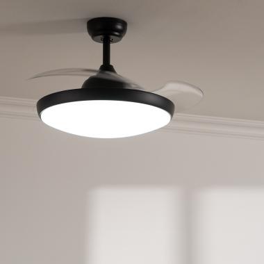 Produit de Ventilateur de Plafond Silencieux Kourak Noir 106cm Moteur DC