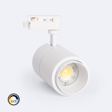 Lištový LED Reflektor Jednofázový 30W Stmívatelný TRIAK CCT Pulyx 15-60º 