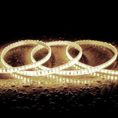 LED Strip Rol Dimbaar Zelfregulerend  220V SMD2835 120LED/m 1000lm/m  Breedte 12mm 50m IP65