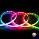 Product van LED Strip RGB 24V DC SMD Silicone FLEX 60LED/m 5m IP68 Breedte 12mm in te korten om de 10cm