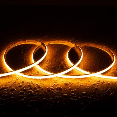 Product van LED Strip 24V DC WCOB Silicone FLEX 252 LED/m 5m IP65 CRI90 Breedte 8mm FreeCut