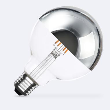 E27 LED Bulb 6W G95 600 lm Chrome Reflect