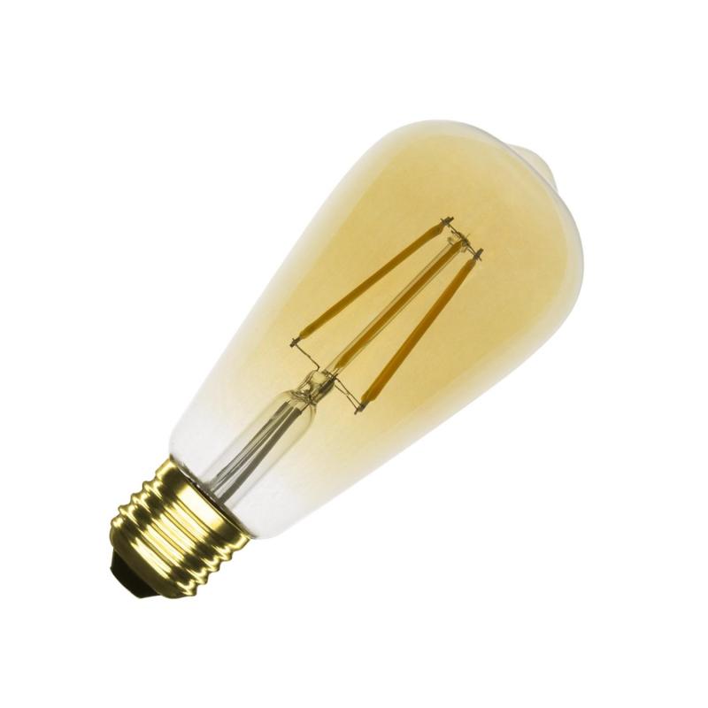 Product of E27 Dimmable Filament LED Bulb 5.5W ST64 500 lm Gold 