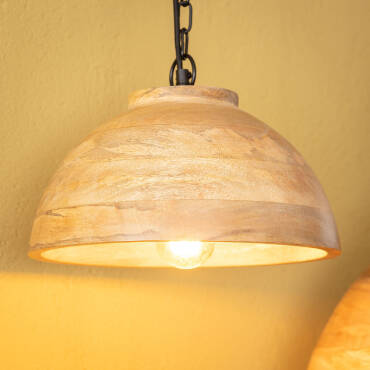 Productfotografie: Hanglamp van Hout Naisha S IlUZZIA 