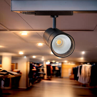 Productfotografie: Track Spot LED 3-Fase 40W Carlo Black