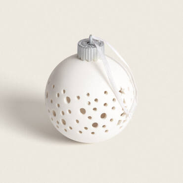 Foto van het product LED Kerstbal van Porselein op batterijen Estella