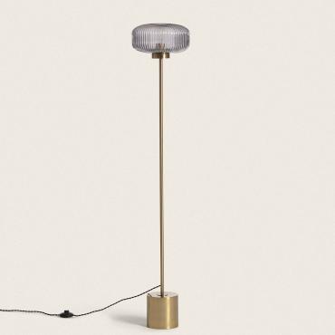 Foto van het product Staande Lamp Metaal en Glas Winsor 