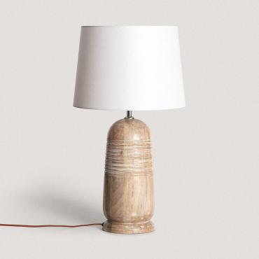 Foto van het product: Tafellamp van Hout Warsha ILUZZIA