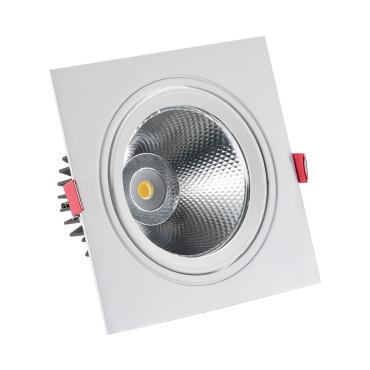 Produktfotografie: LED Downlight Einbaustrahler 15W Eckig Madison Ausschnitt Ø 115 mm