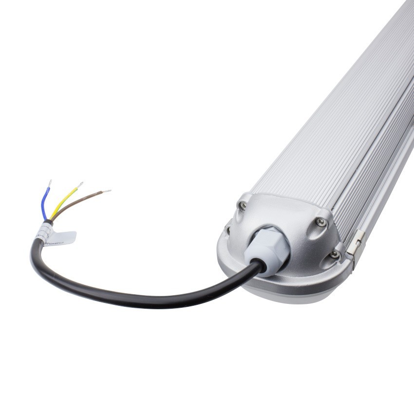 feuchtraum led wannenleuchte 1200mm aus aluminium 40w