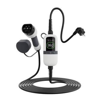 Photographie du produit : Chargeur portable pour voiture électrique 3.6kW 6m 