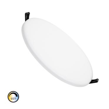 Dalle LED 24W Ronde CCT Surface Coupe Ø 200 mm IP54