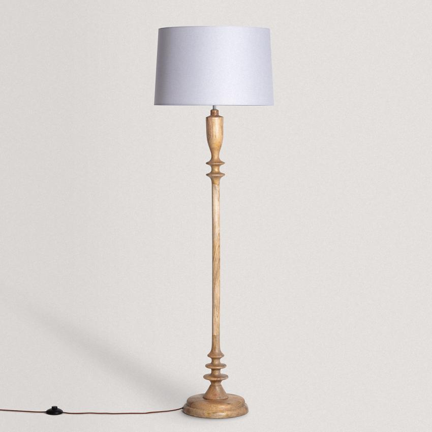 Lampadaire en bois Meena ILUZZIA