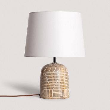 Photographie du produit : Lampe à Poser en bois Koson ILUZZIA