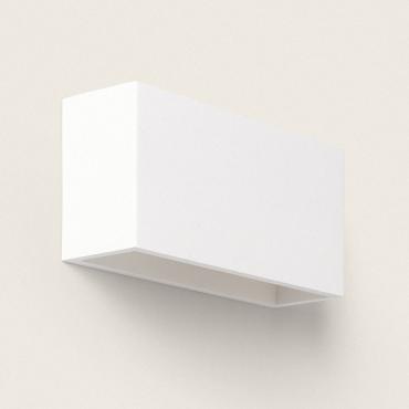 Ebin Square Plaster Wall Lamp 