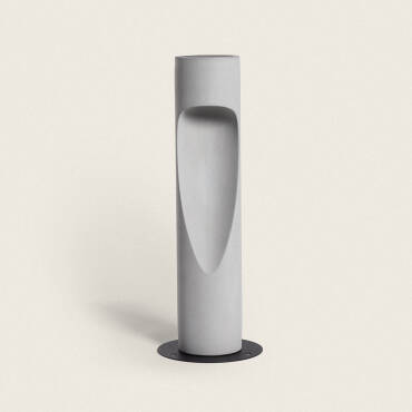 Product photography: Tervin 4.5W Cement Dimmable Outdoor LED Bollard 50cm 