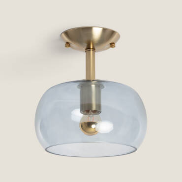 Product photography: Delacroix Metal and Glass Ceiling Lamp