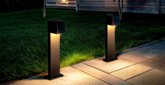 Outdoor LED step lights