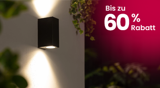 LED Wandleuchten außen