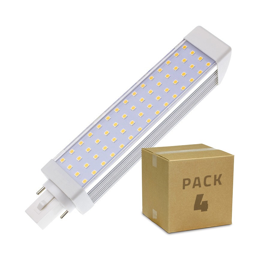 PACK Lampadina LED G24 12W 4 Un PACK LED G24 12W 4