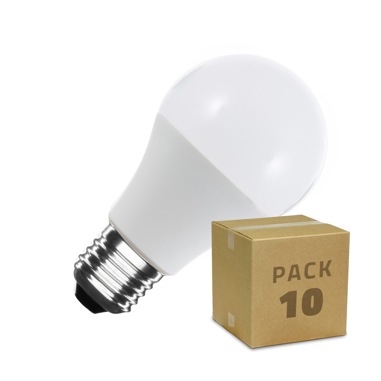 Pack Lampadine LED E27 A60 12W 10 u Pack LED E27 A60 12W