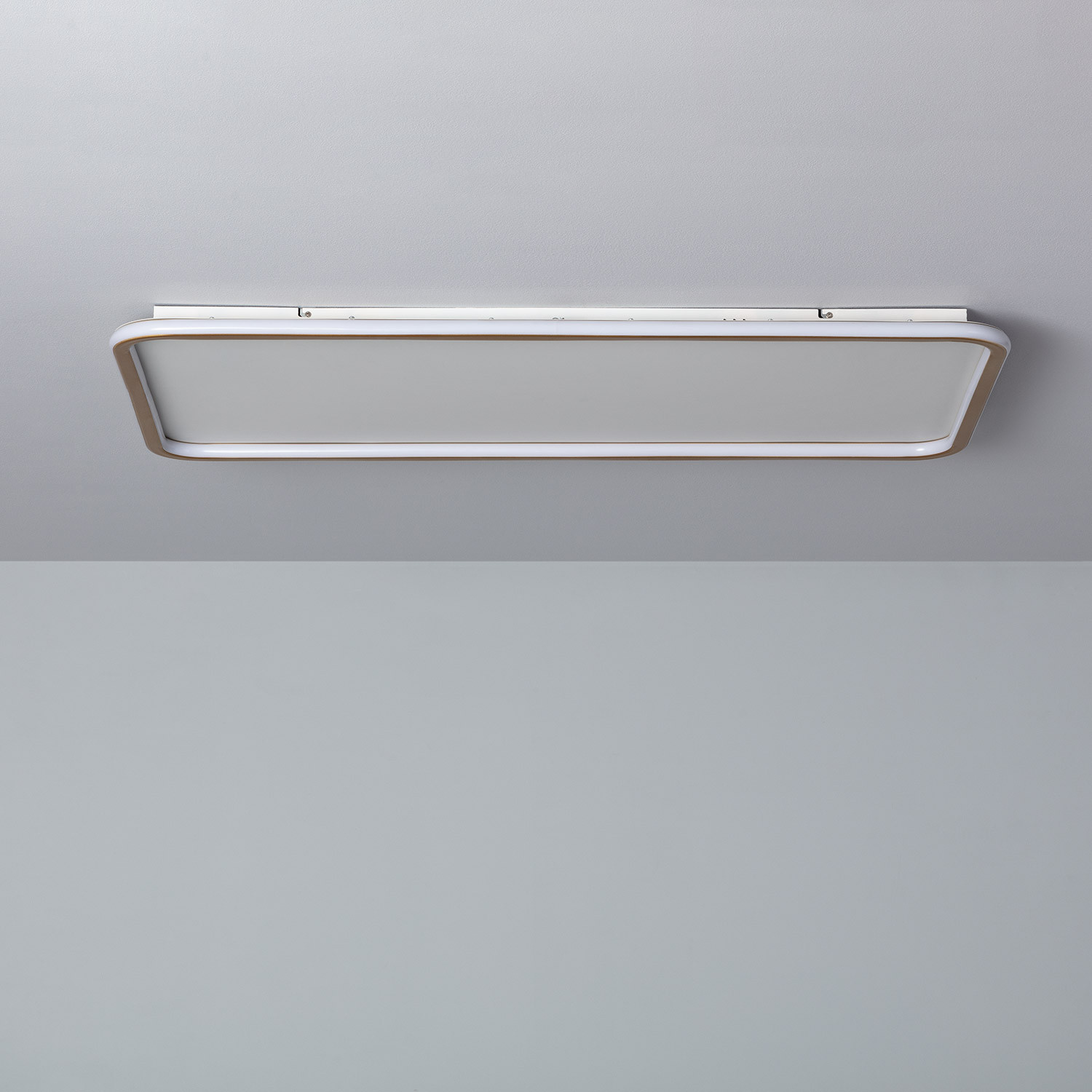 Plafoniera LED 60W Rettangolare in Metallo1110x710 mm Allharo CCT