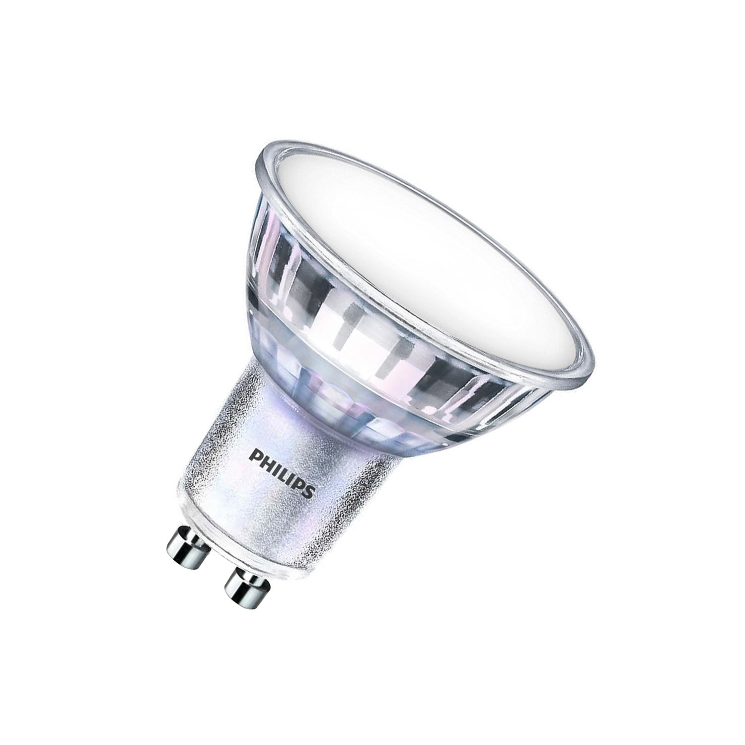 LED Lamp GU10 5W PAR16 PHILIPS CorePro spotMV 120° - Ledkia